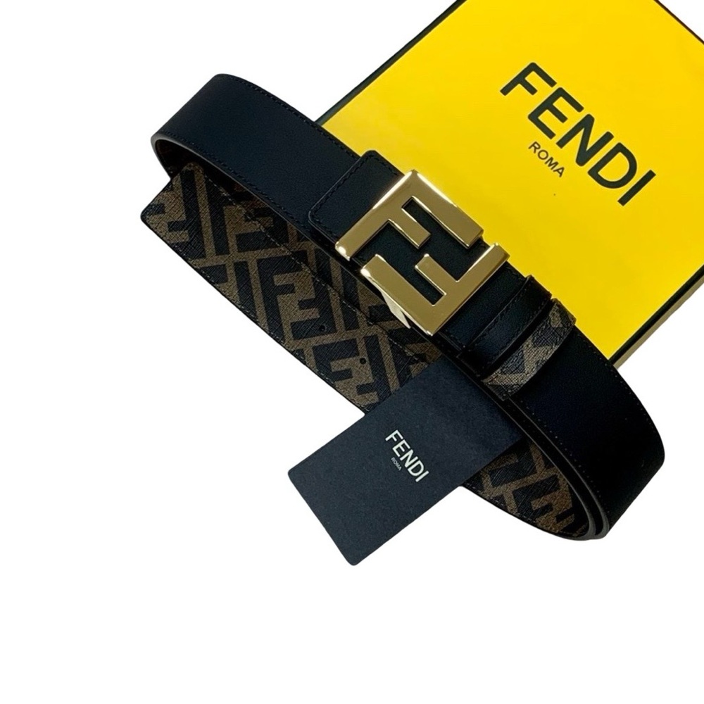 Fendi Squared FF Reversible Belt